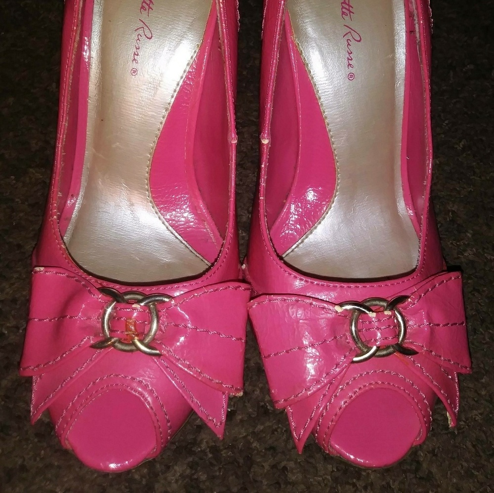 Women's Charlotte Russe Pink Heels